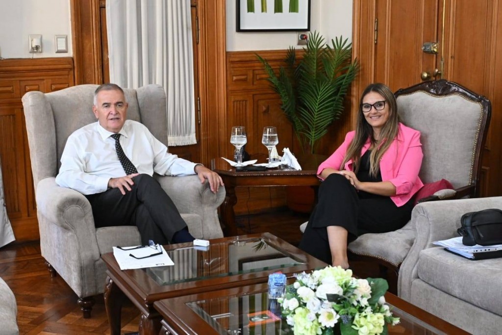 Jaldo se reunió con la edil Matar para abordar obras comunitarias para Alberdi