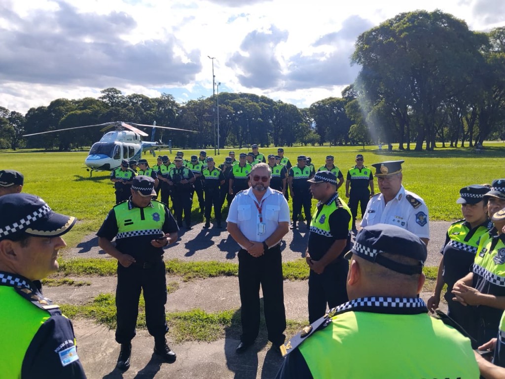 La Regional Capital desplega un megaoperativo para reforzar la seguridad