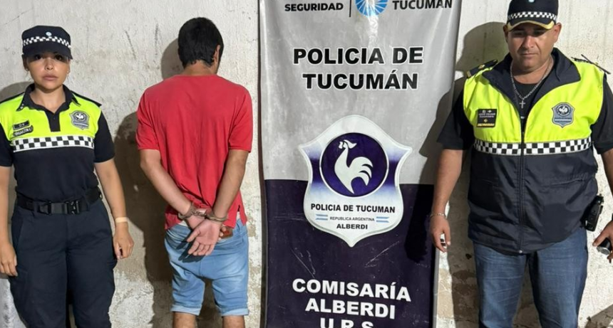 Un hombre fue detenido tras agredir a su esposa e hijos con látigos