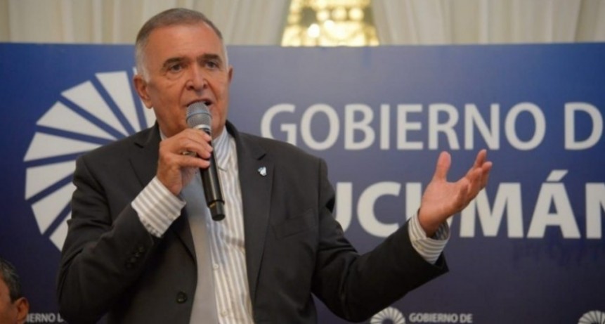 Jaldo: "La Nación tiene una deuda con la Provincia que ronda los 200 mil millones de pesos"