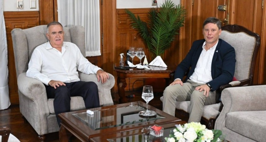 El gobernador Jaldo recibió al intendente de Yerba Buena