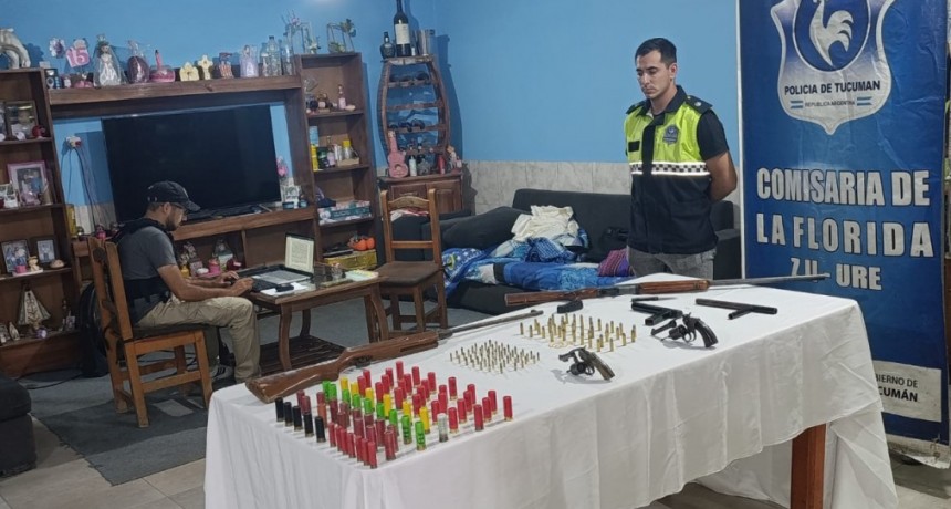 Tras un violento asalto, la Policía allanó dos viviendas y realizó importantes secuestros