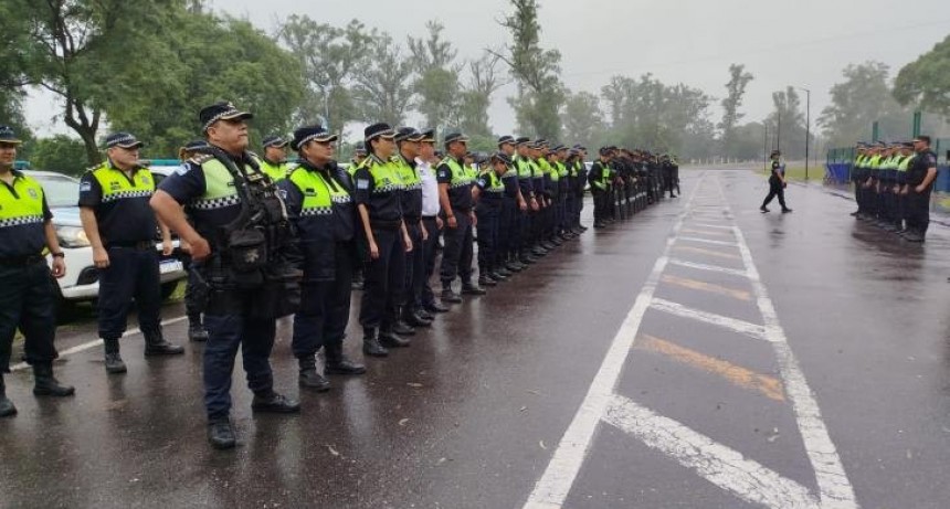 Para reforzar los controles llevan a cabo un megaoperativo en la Capital
