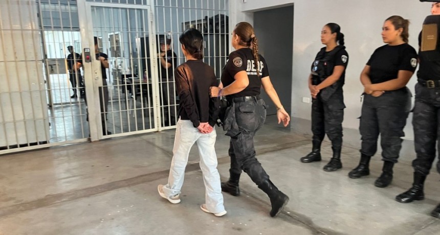 Trasladaron a Justina Gordillo al Complejo Penitenciario de Delfín Gallo