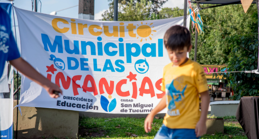 El Circuito Municipal de las Infancias sigue recorriendo la ciudad y la próxima semana suma el servicio de la ficha escolar