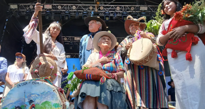 María Eva Pastrana fue reelecta como Pachamama