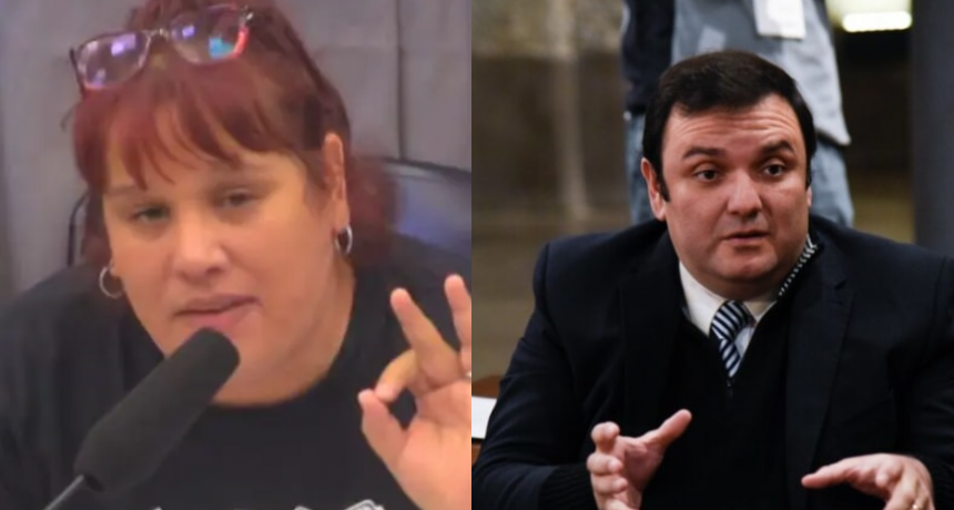 Zaracho al libertario Huesen: "Lomo virgen sos"