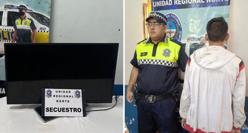 Tenía pedido de captura y salió a robar, lo detuvieron en Tafí Viejo