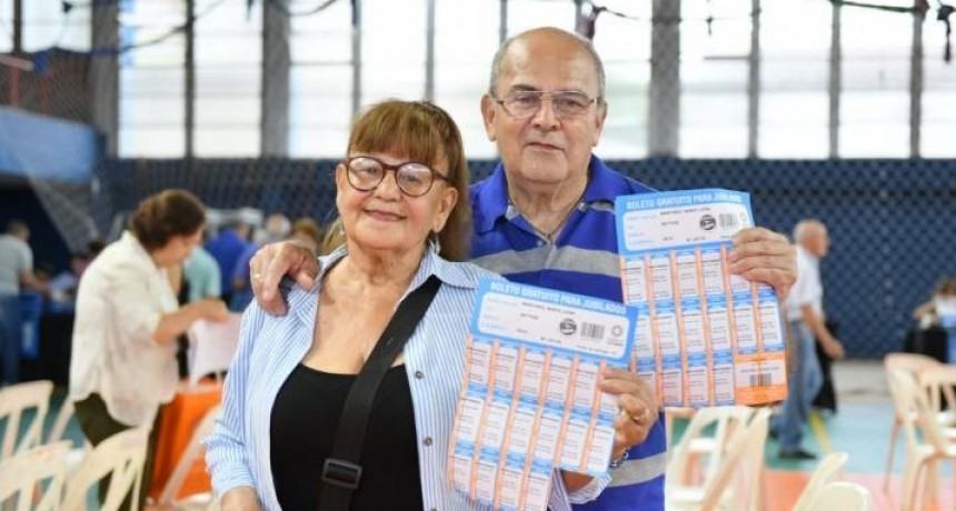 El Boleto Gratuito para Jubilados se comenzará a entregar desde el 2 de marzo