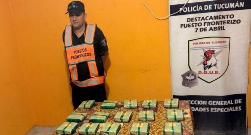 En un control fronterizo incautan seis kilos de hojas de coca