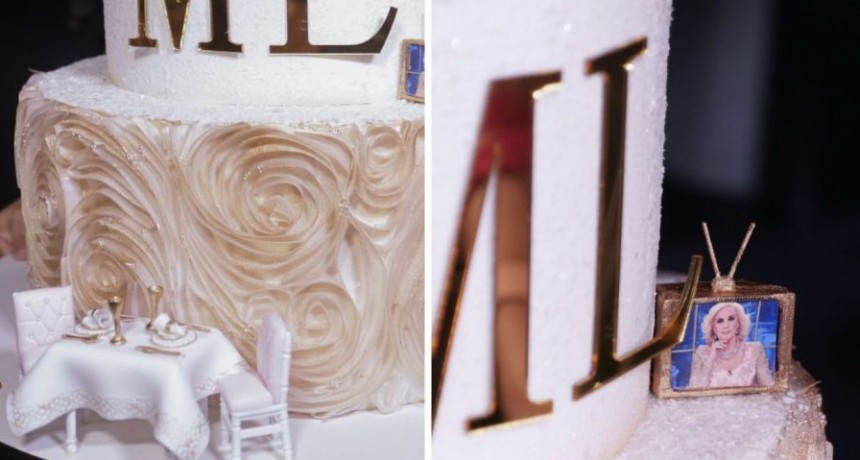 Mirtha festejó su cumple con una majestuosa torta 