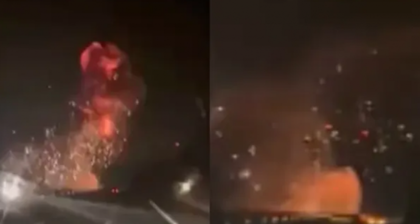 Un avión de combate se estrelló y el piloto murió