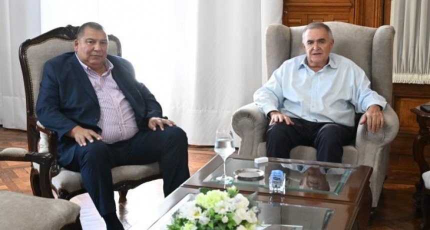 Jaldo y el legislador Argañaraz hablaron de obras para la zona este provincial