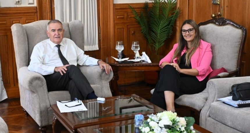 Jaldo se reunió con la edil Matar para abordar obras comunitarias para Alberdi