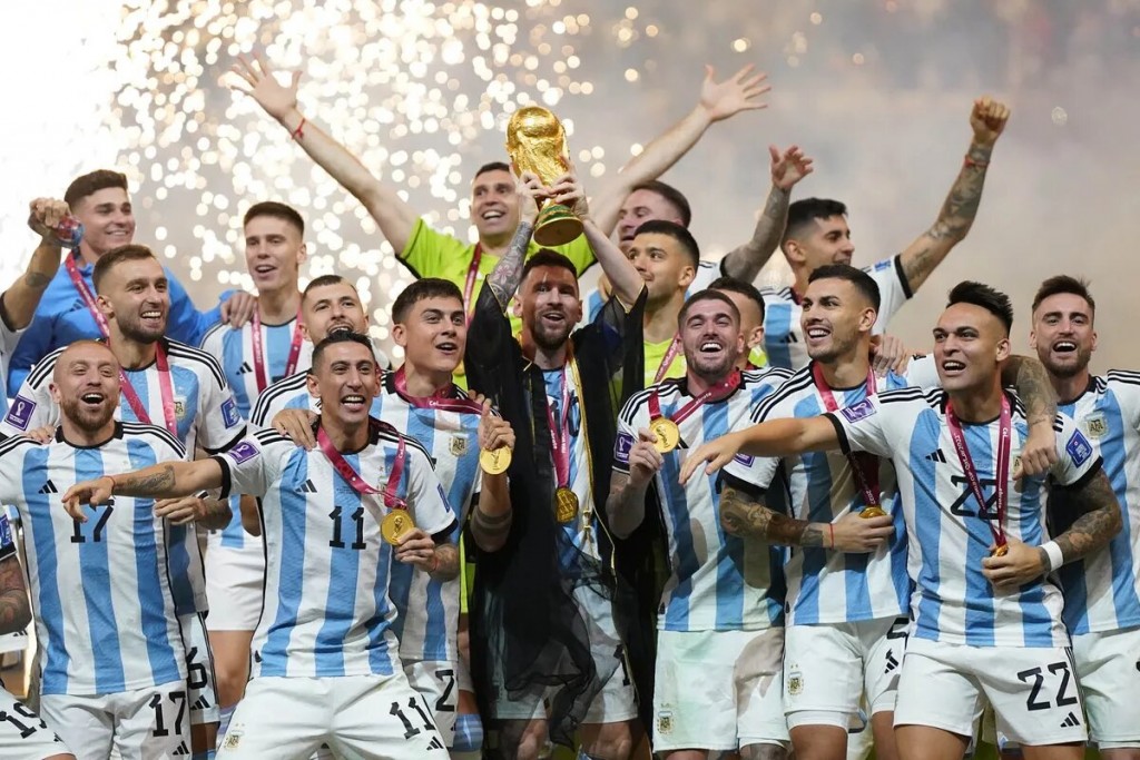 Los campeones del Mundo traen la Copa al Norte del país