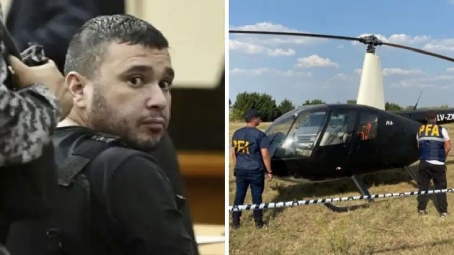Frustraron un intento para rescatar en helicóptero al narco Lindor Alvarado de la cárcel de Ezeiza