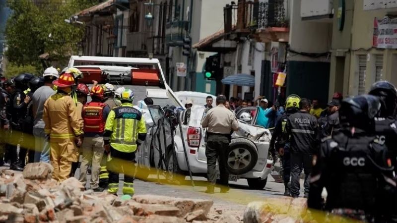 El Sur de Ecuador fue sacudido por un Terremoto de 6,8 de magnitud. Hay al menos 12 muertos 