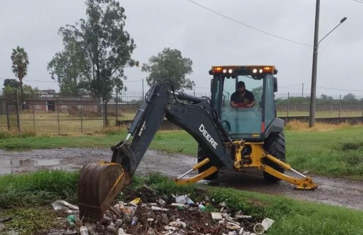 La Provincia trabaja en el reacondicionamiento de rutas