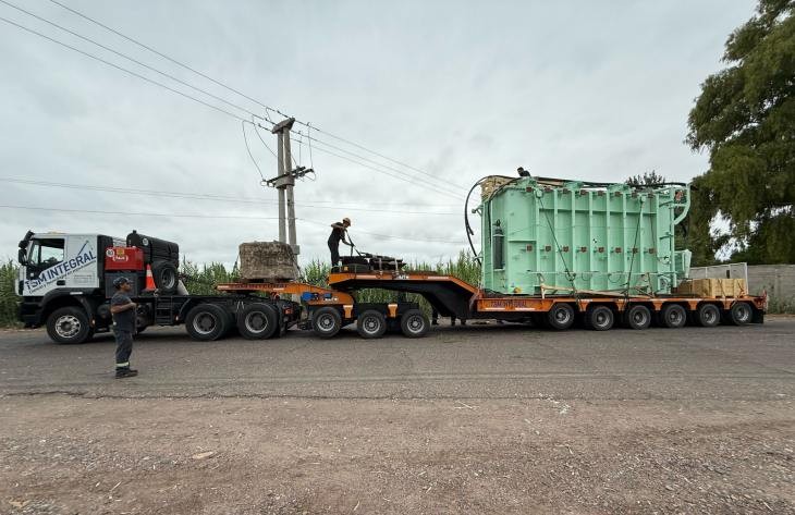 Tucumán incorpora un transformador de alta potencia para mejorar el servicio eléctrico