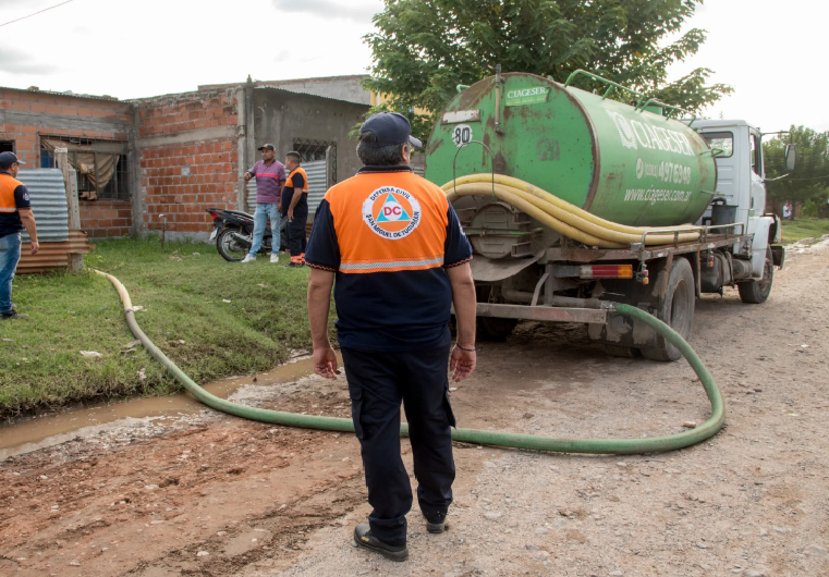 El Municipio refuerza la asistencia y trabajos operativos en los barrios tras el temporal