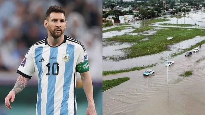 "Mucha fuerza" Lionel Messi envió su pesar a las familias de Bahia Blanca