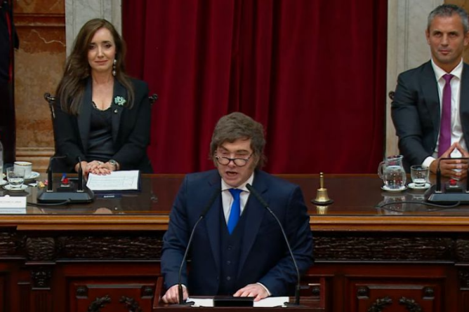 En el Congreso Milei prometió "nueve meses ininterrumpidos de reformas"