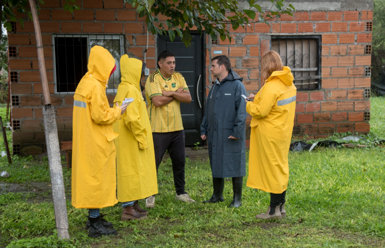 El Municipio releva necesidades de vecinos en barrios para brindar asistencia