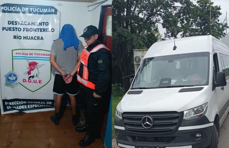 Atrapan a un pr&oacute;fugo en la frontera con Catamarca