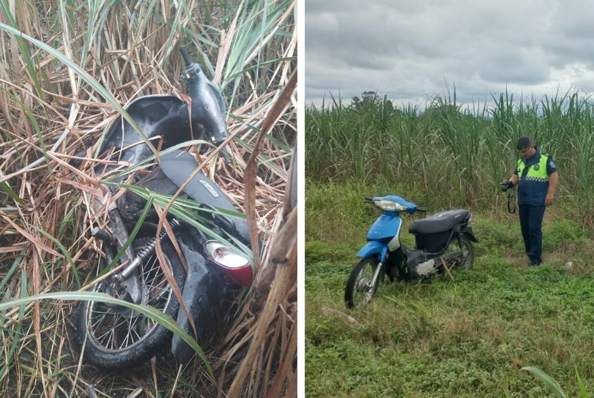 Recuperaron una motocicleta robada en Villa Quinteros