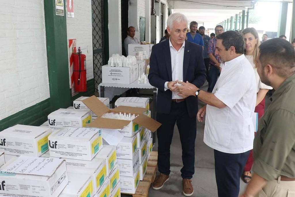 Jaldo agradeci&oacute; la donaci&oacute;n de repelentes enviada por Santa Fe tras las inundaciones