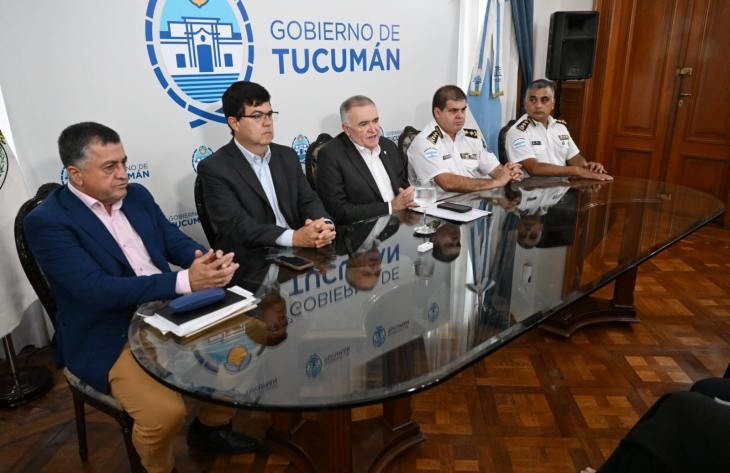 Jaldo destac&oacute; la baja de delitos en el primer trimestre de 2026