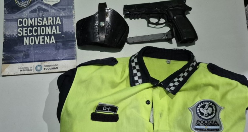 Intentaba hacerse pasar por polic&iacute;a en Villa Amalia y fue arrestado