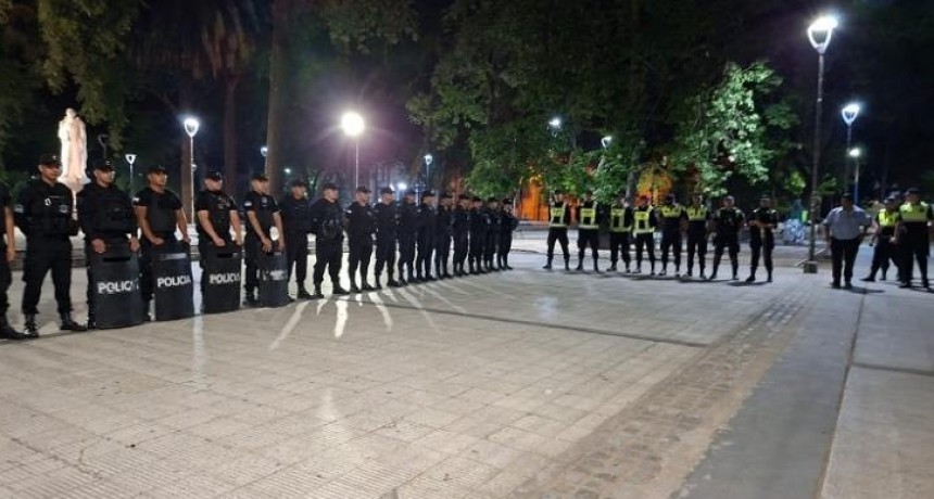 Amplio despliegue preventivo por el &Uacute;ltimo Primer D&iacute;a (UPD)