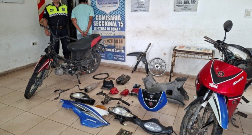 Dos personas detenidas en allanamientos por robo