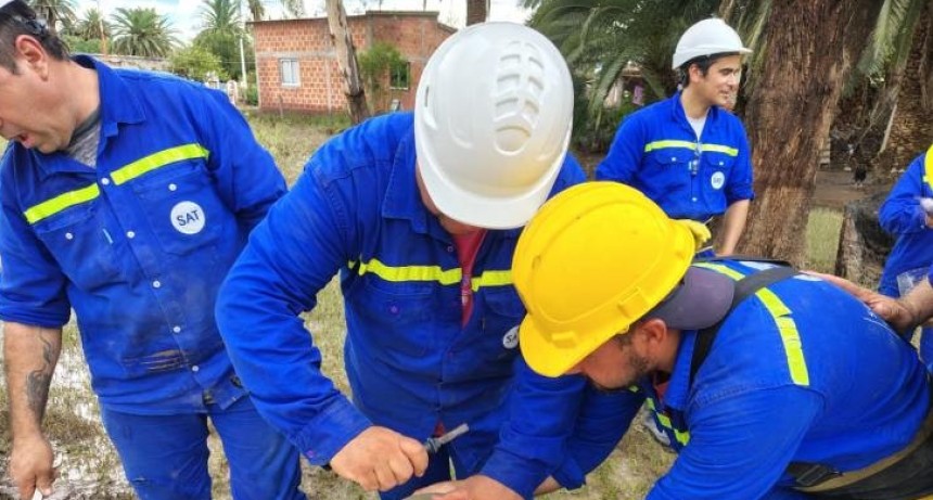 La SAT normaliza el funcionamiento de los pozos de agua en La Madrid