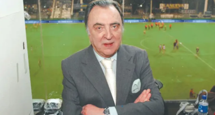 Muri&oacute; el hist&oacute;rico relator de F&uacute;tbol Marcelo Araujo 