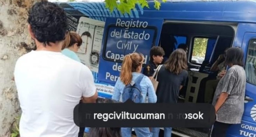 El Registro Civil restituye el DNI y el Acta de Nacimiento que se perdieron en las inundaciones