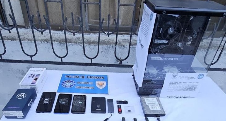 Secuestran evidencia relacionada a una ciber-estafa empresarial