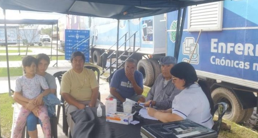 Este lunes y martes contin&uacute;a el operativo de salud en La Madrid