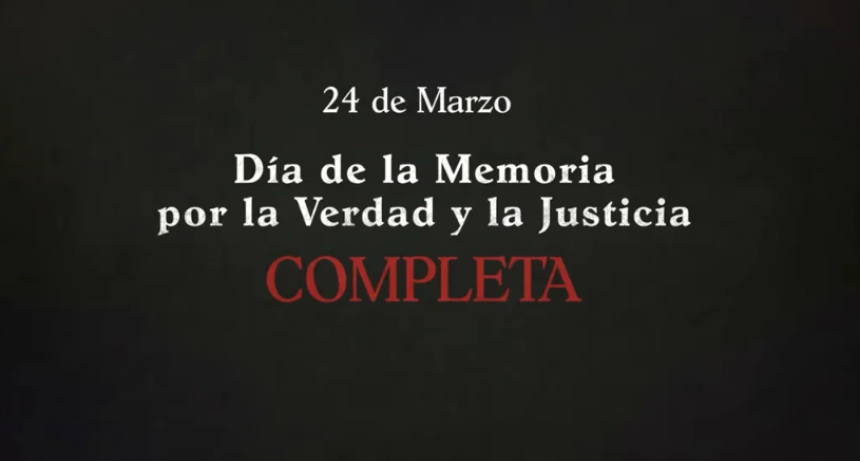 El video que difundi&oacute; el Gobierno a 50 a&ntilde;os del golpe de Estado