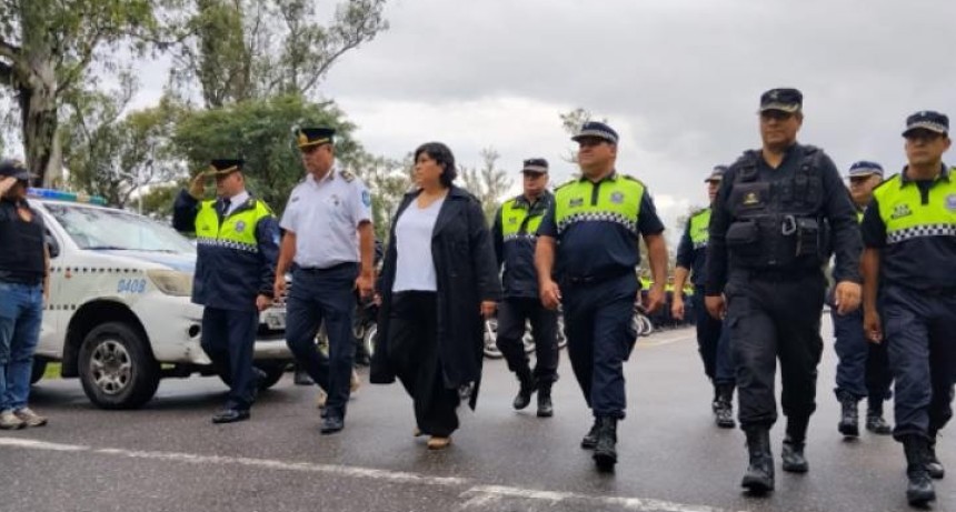 La Unidad Regional Capital recorre los barrios en un importante operativo