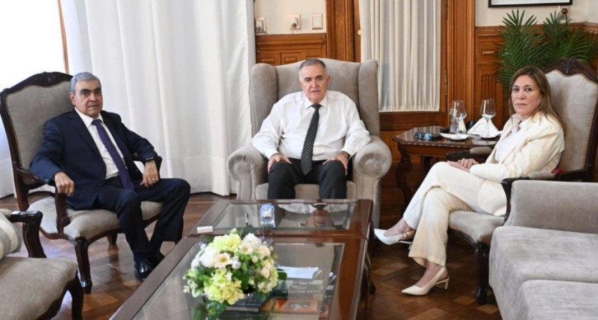 Jaldo se reuni&oacute; con &Aacute;vila y Alfaro en Casa de Gobierno