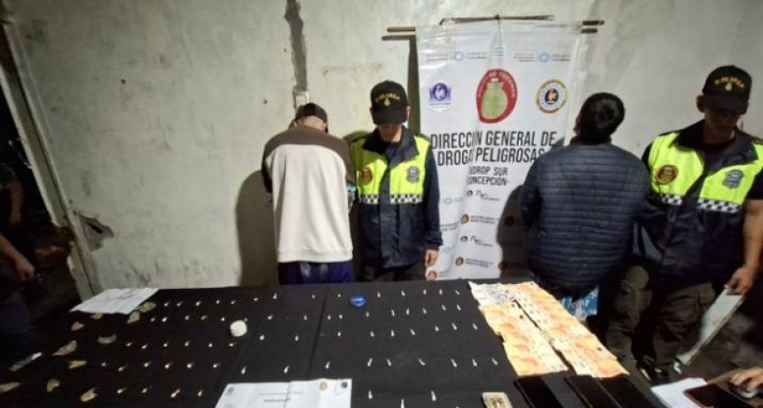 La polic&iacute;a desarticul&oacute; cuatro kioscos de venta de drogas en el sur de la provincia