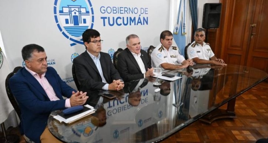 Jaldo destac&oacute; la baja de delitos en el primer trimestre de 2026