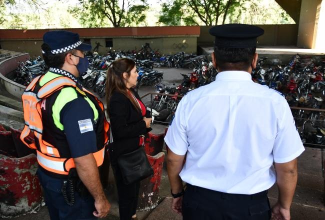 La Policía compactará 1500 motos decomisadas