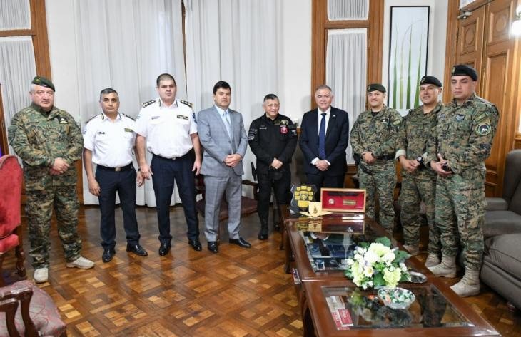 Jaldo elogió al grupo CERO que capacitó a personal de la Policía Nacional de Bolivia