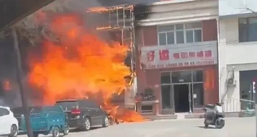 China: incendio en un restaurante provocó la muerte de 22 personas 