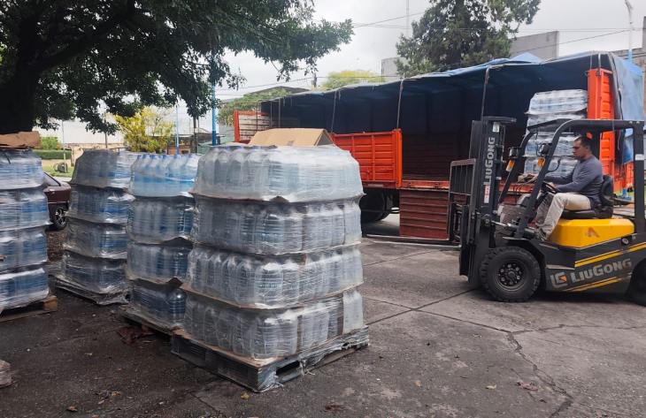 Asisten a familias afectadas por el temporal en el sur tucumano
