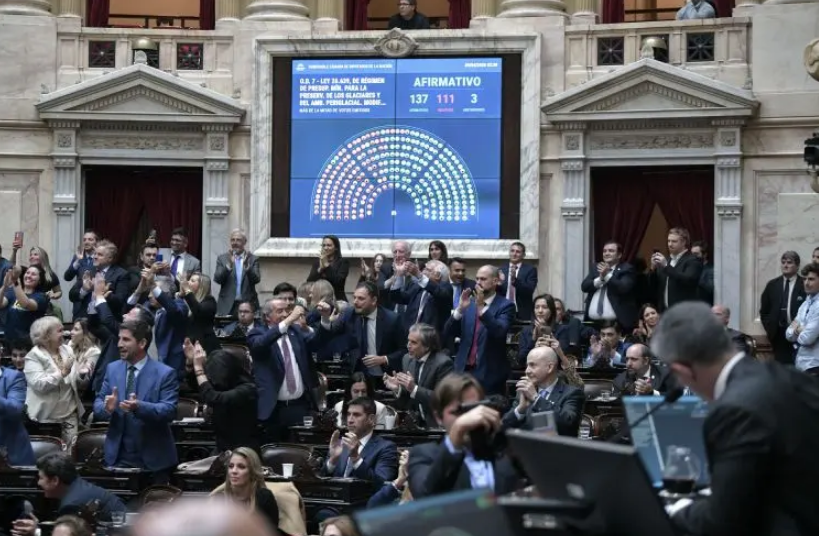 Diputados sancion&oacute; la reforma de la Ley de Glaciares