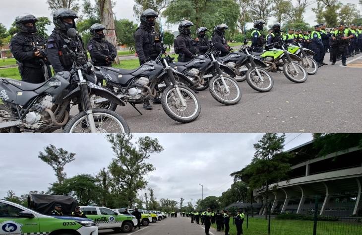 La Unidad Regional Capital realiz&oacute; un recorrido de las calles con un operativo preventivo